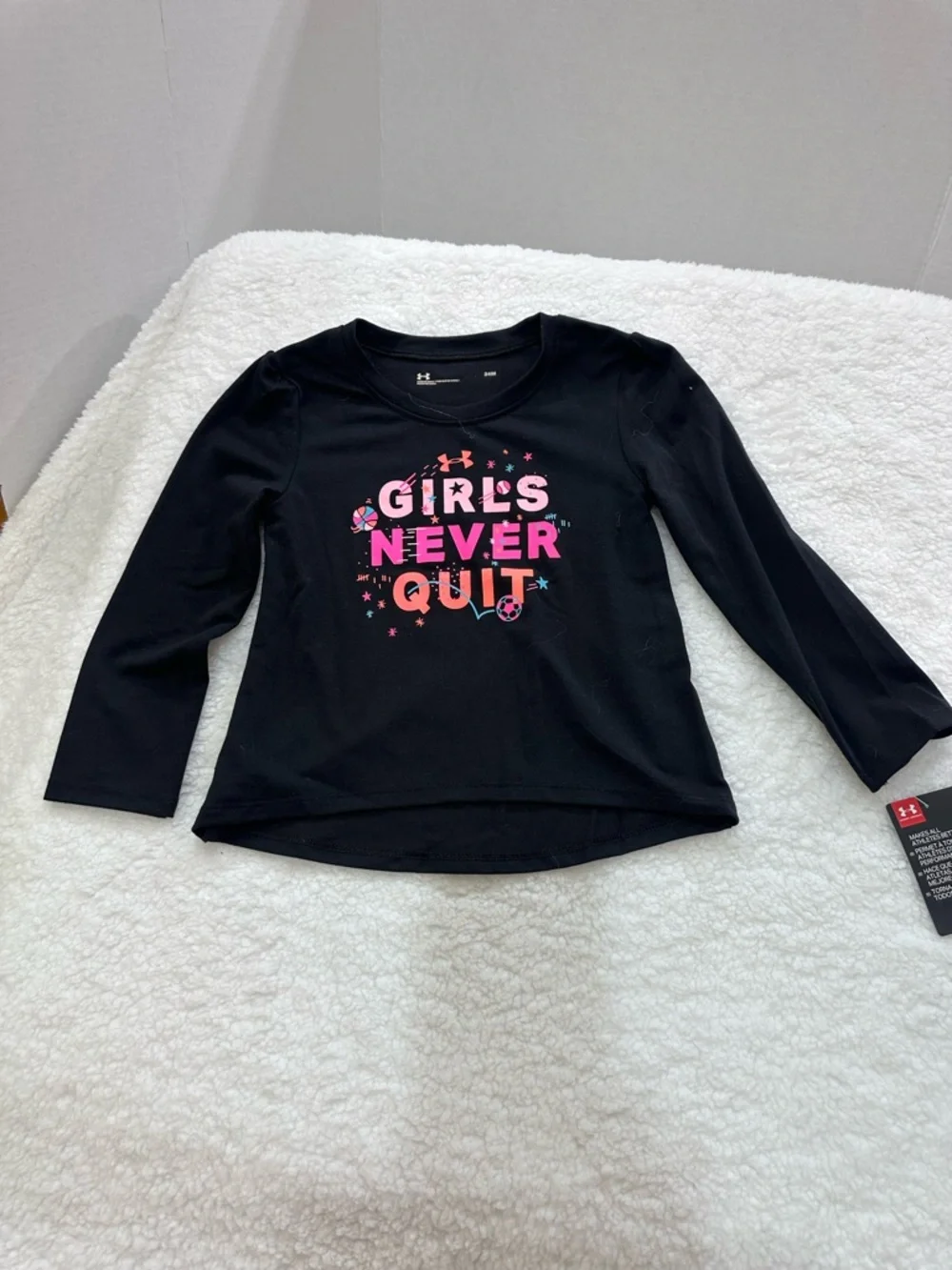 Girl’s Under Armour Long Sleeve Tee and Pant Set